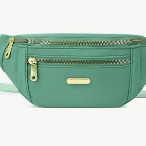 Stylish Green Belt Bag